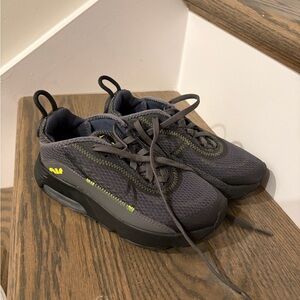 Kids Nike Sneakers with Neon Accent